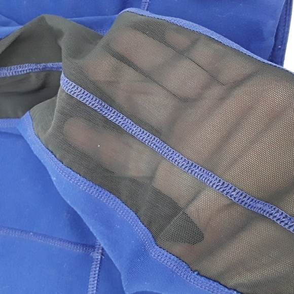 Fabletics Leggings Womens Black Mesh Leg Athletic Leggings Size XS - Picture 6 of 9